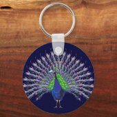 Peacock-Sleutelhanger Sleutelhanger (Voorkant)