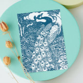 Peacock sparen de Datum Aankondigingskaart