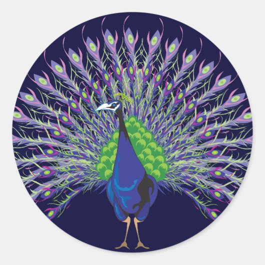 Peacock Stickers (Voorkant)