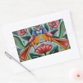 Peacock stickers (Enveloppe)