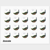 Peacock Stickers (Vel)