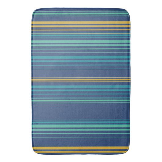 Peacock Stripes Badmat (Voorkant Verticaal)