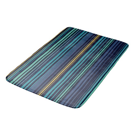Peacock Stripes Badmat (Gekanteld)