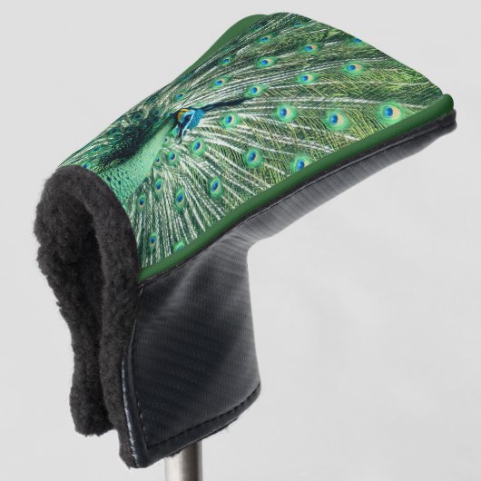 Peacock Strut Golfheadcover (3/4 voorkant)