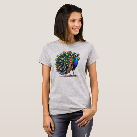 PEACOCK T-SHIRT (Voorkant volledig)
