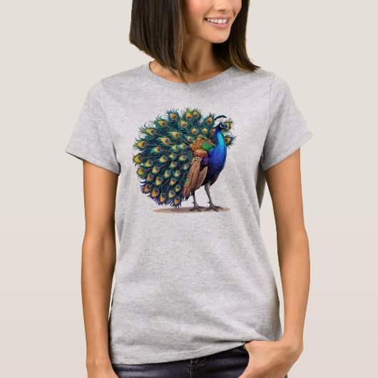 PEACOCK T-SHIRT (Voorkant)