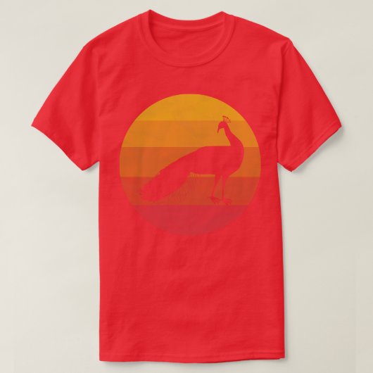Peacock T-shirt (Design voorkant)