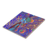 Peacock Tegeltje (Zijkant)