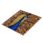 Peacock Tegeltje (Zijkant)
