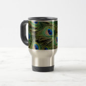 Peacock Travel Mug Reisbeker (Voorkant links)