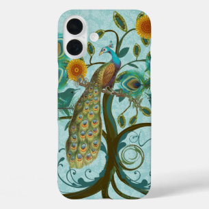 Peacock Tree Birdcage Damask Coque iTouch