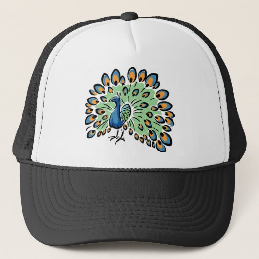 Peacock Trucker Pet (Voorkant)