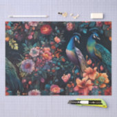 Peacock Tuin Behang Kunst Tissuepapier (Craft)