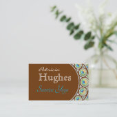 Peacock-veergrens Visitekaartje (Staand voorkant)