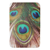 Peacock veren 4 badmat (Voorkant Verticaal)