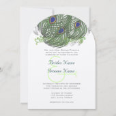 Peacock  veren kaart (Voorkant)