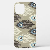 Peacock verenpatroon, stijl. Case-Mate iPhone case (Achterkant)