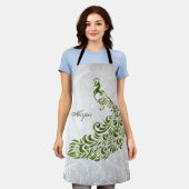 Peacock vert - Tablier d'impression tout-en-un per (Porté)