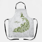Peacock vert - Tablier d'impression tout-en-un per (Recto)