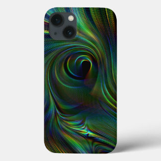 Peacock vether kleur Ruwe Xtreme iPhone Case