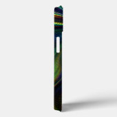 Peacock vether kleur Ruwe Xtreme iPhone Case (Achterkant / Rechts)