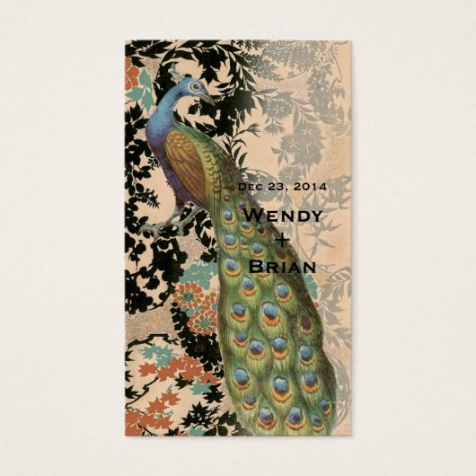 Peacock vintage (Devant)
