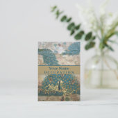 Peacock vintage - Carte d'affaires (Debout devant)