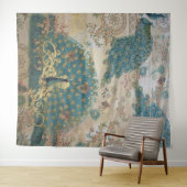 Peacock vintage - Tapisserie (En situation (horizontale))