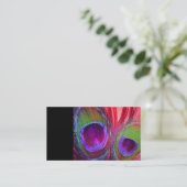 Peacock Visitekaartje (Staand voorkant)