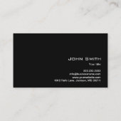 Peacock-visitekaartje Visitekaartje (Achterkant)