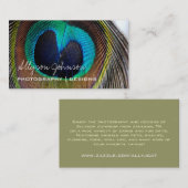 Peacock Visitekaartjes (Voorkant / Achterkant)
