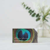 Peacock Visitekaartjes (Staand voorkant)