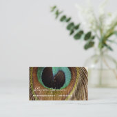 Peacock Visitekaartjes (Staand voorkant)