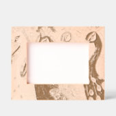 Peacock vogels gegraveerde lijstjes (Voorkant)