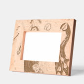 Peacock vogels gegraveerde lijstjes (Links)