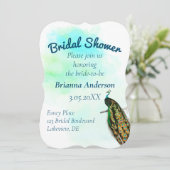  Peacock Vrijgezellenfeest Kaart (Staand voorkant)