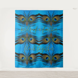 Peacock Wandkleed