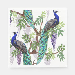 Peacock Wedding Servet