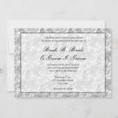 Peacock Wedding Theme 1 Kaart (Achterkant)