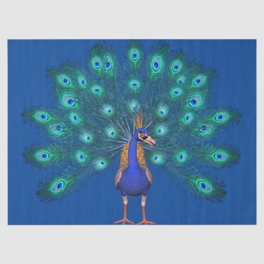 Peacock-weefselpapier Tissuepapier (Voorkant)