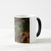 Peacock wings d design Cup&Mok Magische Mok (Voorkant rechts)