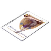  Peacock Woman Flapper  Notitieboek (Linkerzijde)