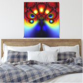 Peacocking de l'ombre Toile enveloppée (Insitu(Chambre))