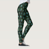 Peacockpatroon Leggings (Rechts)