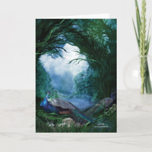 Peacocks ArtCard Kaart
