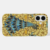 Peacocks Birds Rowan Trees Art Nouveau Case-Mate iPhone Case (Achterkant (horizontaal))