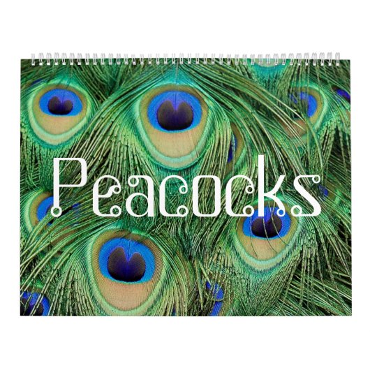 Peacocks-kalender Kalender (Hoes)