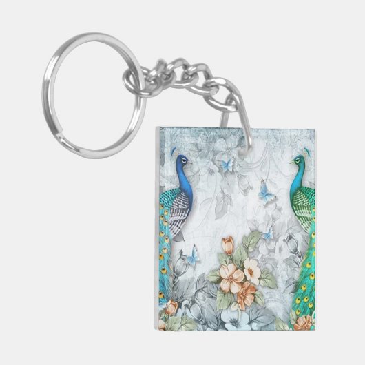 Peacocks Sleutelhanger (Voorkant Links)