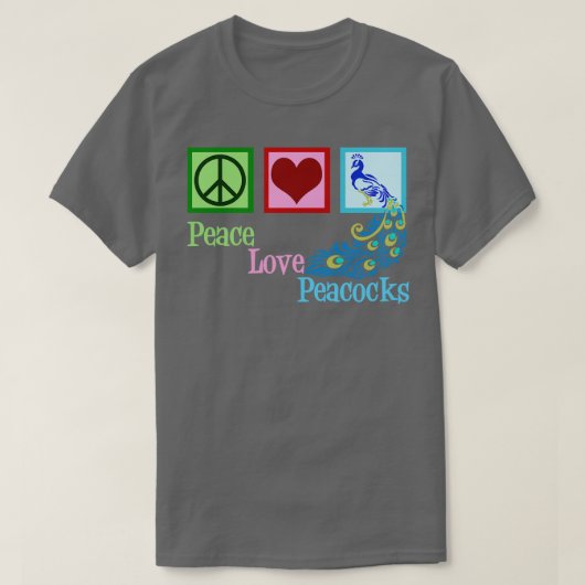Peacocks T-shirt (Design voorkant)