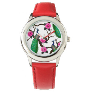 Peacocktuin Horloge